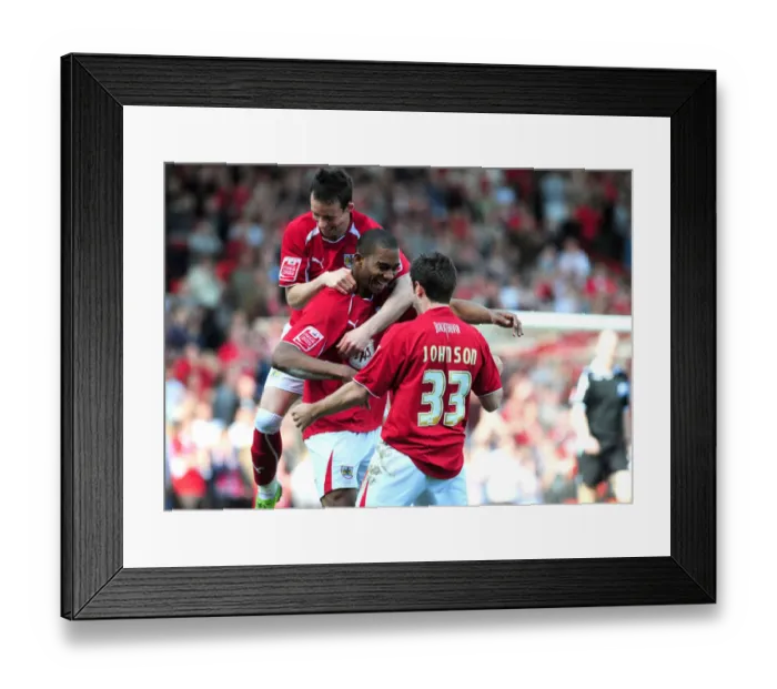 Framed Print : Bristol City vs Ipswich Town: A Football Rivalry - Season 08-09