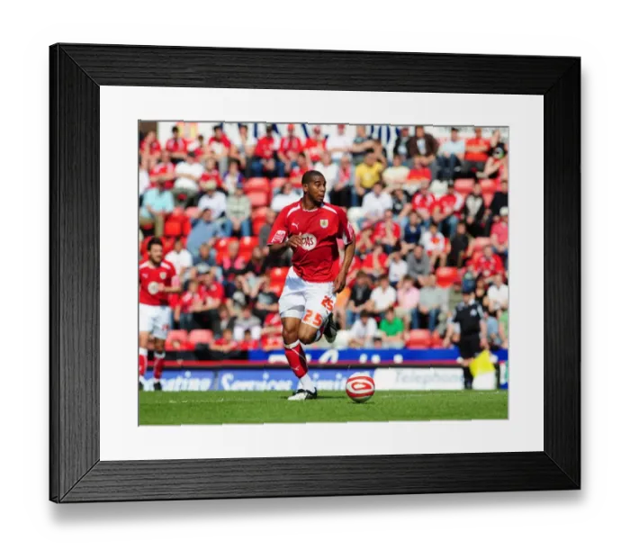 Framed Print : Bristol City vs Ipswich Town: A Football Rivalry - Season 08-09