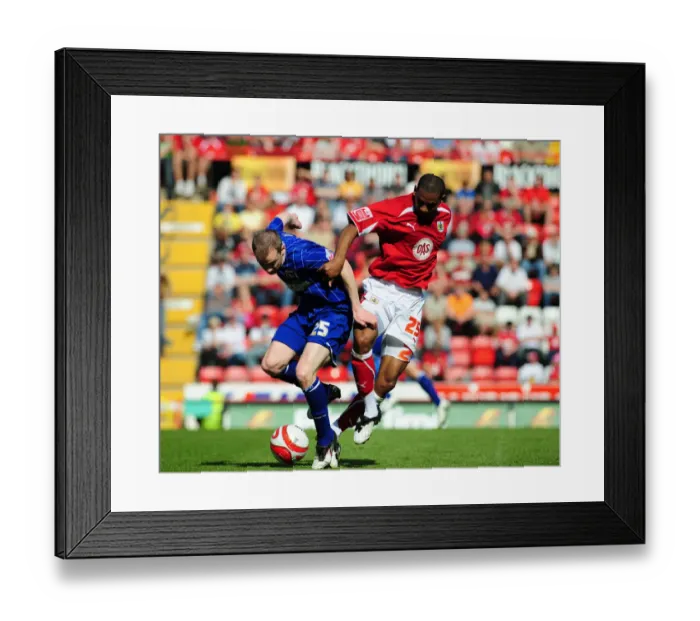 Framed Print : Bristol City vs Ipswich Town: A Football Rivalry from the 08-09 Season