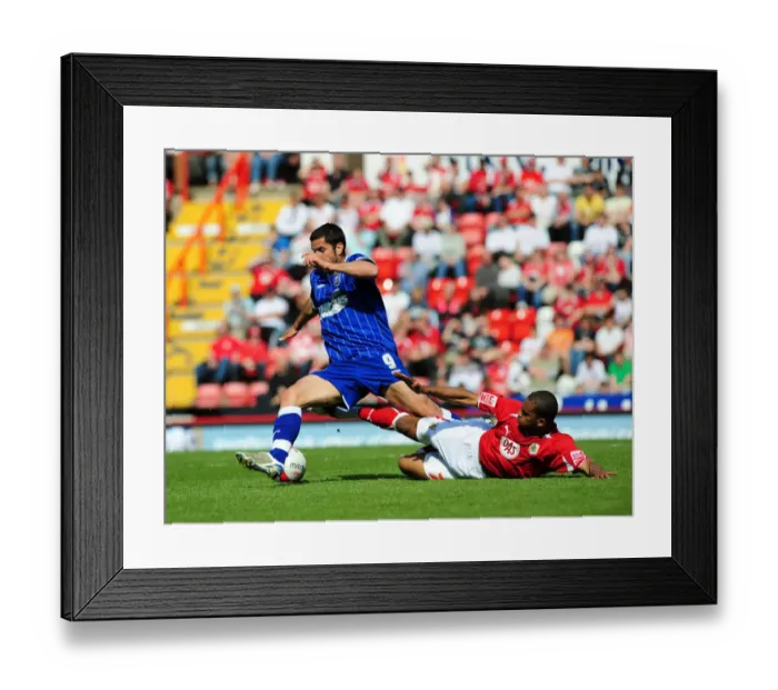 Framed Print : Bristol City vs Ipswich Town: A Football Rivalry - Season 08-09