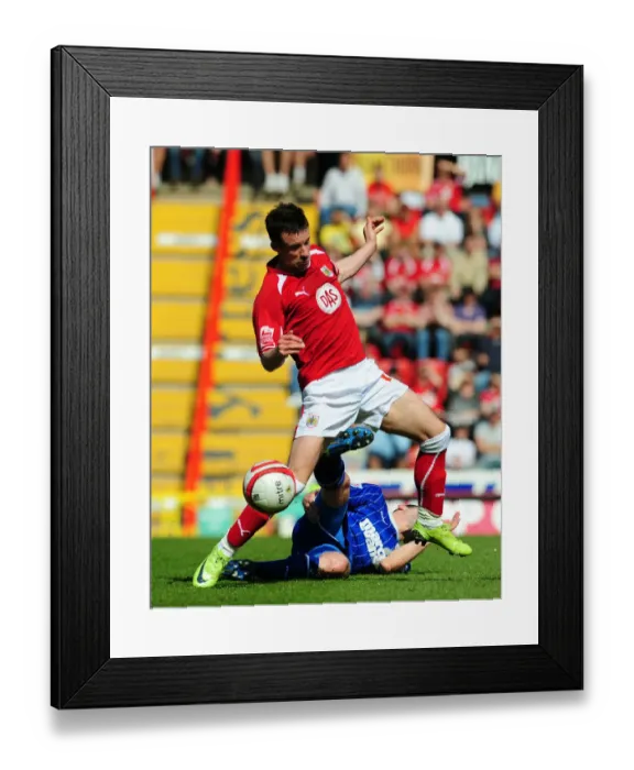 Framed Print : Bristol City vs Ipswich Town: A Football Rivalry - Season 8-9
