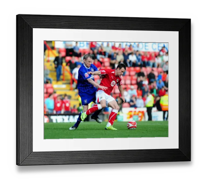 Framed Print : Bristol City vs Ipswich Town: A Football Rivalry - Season 08-09