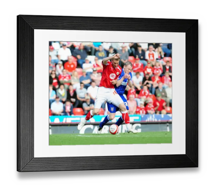 Framed Print : Bristol City vs Ipswich Town: A Football Rivalry - Season 08-09