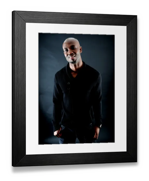 Framed Print : Bristol City FC: Portrait of Izzy Iriekpen (08-09) Framed Print : Bristol City FC: Portrait of Izzy Iriekpen (08-09)