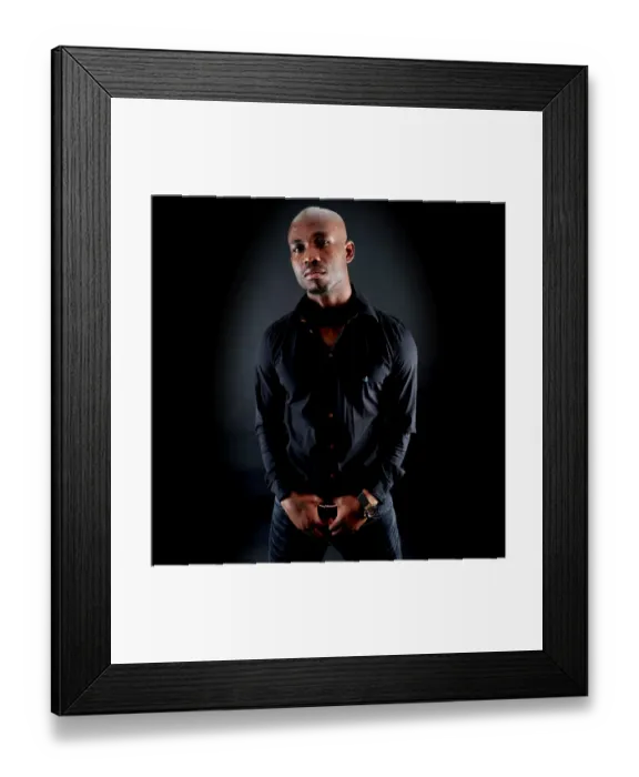 Framed Print : Bristol City Football Club: Izzy Iriekpen's Portrait (08-09) Framed Print : Bristol City Football Club: Izzy Iriekpen's Portrait (08-09)
