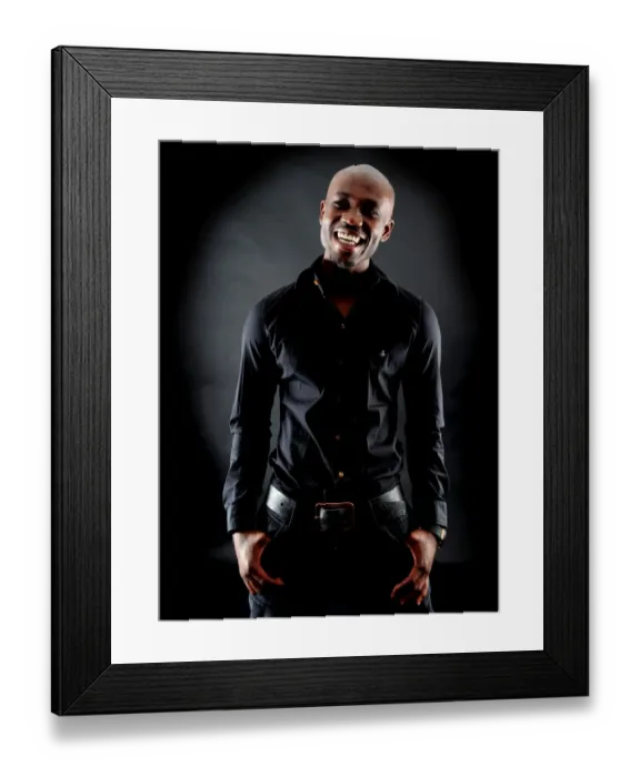Framed Print : Bristol City FC: Portrait of Izzy Iriekpen (08-9) Framed Print : Bristol City FC: Portrait of Izzy Iriekpen (08-9)