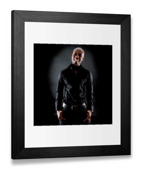Framed Print : Bristol City FC: Izzy Iriekpen's Portrait (2008-2009) Framed Print : Bristol City FC: Izzy Iriekpen's Portrait (2008-2009)