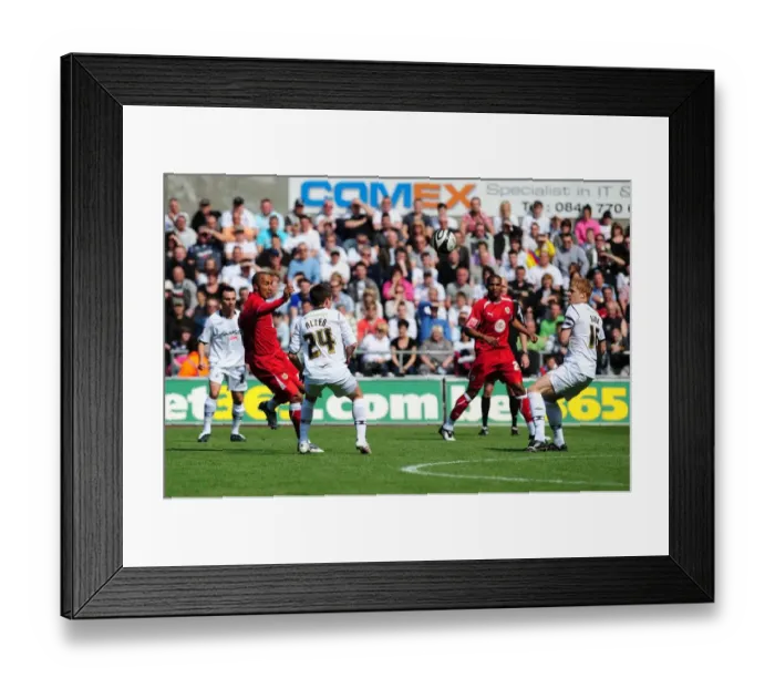 Framed Print : The Intense Rivalry: Swansea vs. Bristol City - Season 08-09 Clash Framed Print : The Intense Rivalry: Swansea vs. Bristol City - Season 08-09 Clash