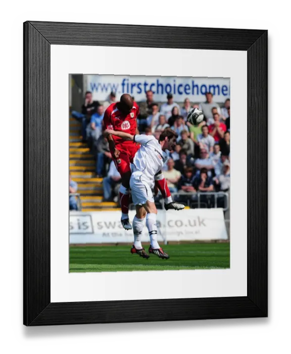 Framed Print : A Football Rivalry: Swansea vs. Bristol City (Season 08-09) - Clash of South Wales Powerhouses Framed Print : A Football Rivalry: Swansea vs. Bristol City (Season 08-09) - Clash of South Wales Powerhouses
