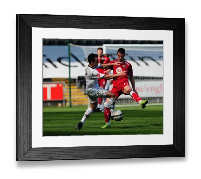 Framed Print : Swansea vs. Bristol City: A Football Rivalry - Season 08-09 Framed Print : Swansea vs. Bristol City: A Football Rivalry - Season 08-09