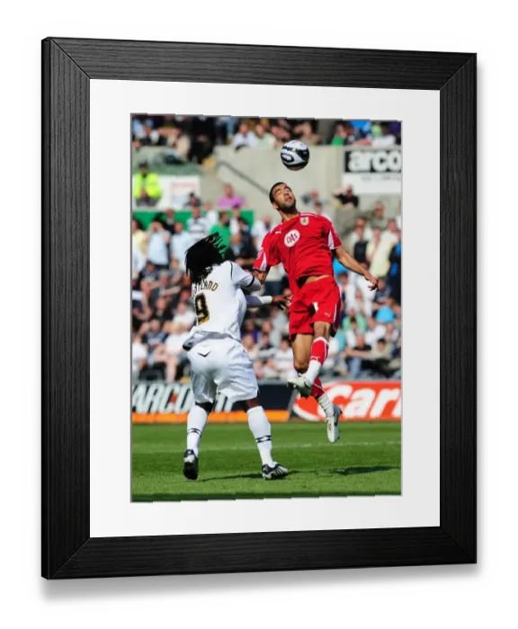 Framed Print : Bristol City First Team: Season 08-09: Swansea V Bristol City Framed Print : Bristol City First Team: Season 08-09: Swansea V Bristol City