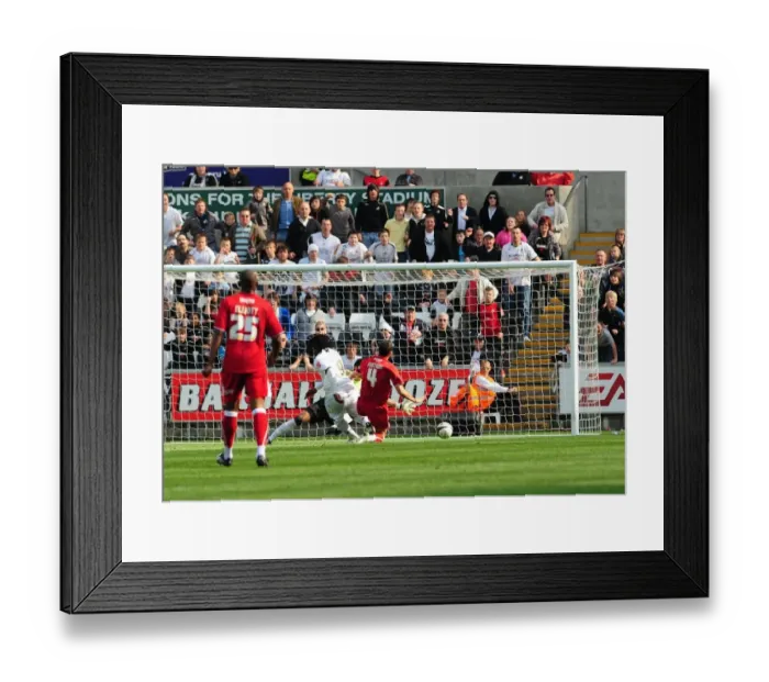 Framed Print : Swansea vs. Bristol City: The Intense Football Rivalry (Season 08-09)