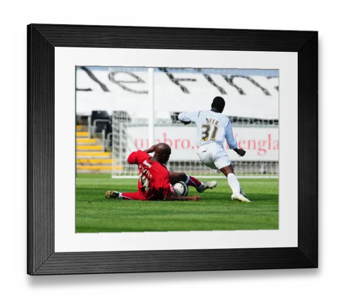 Framed Print : Swansea vs. Bristol City: A Football Rivalry (Season 08-09) Framed Print : Swansea vs. Bristol City: A Football Rivalry (Season 08-09)