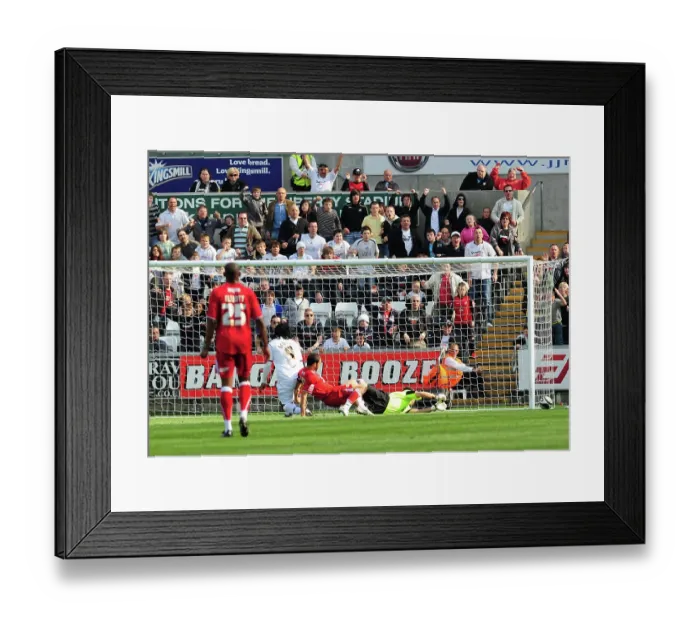 Framed Print : A Football Rivalry: Bristol City vs. Swansea - Season 08-09 Framed Print : A Football Rivalry: Bristol City vs. Swansea - Season 08-09