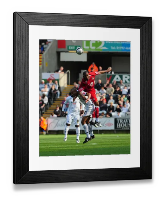 Framed Print : Swansea vs. Bristol City: The Intense Football Rivalry (Season 08-09)