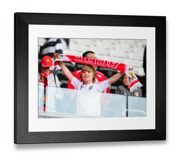 Framed Print : The Intense Rivalry: Swansea vs. Bristol City - Season 08-09