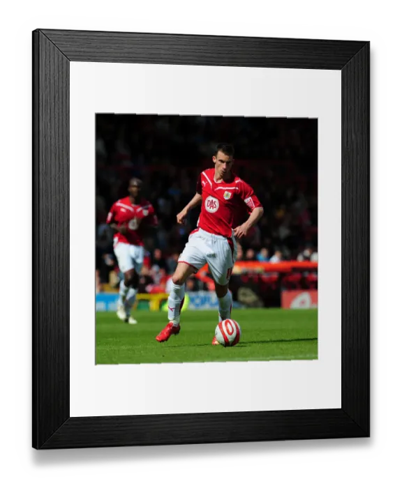 Framed Print : Bristol City vs Sheffield Wednesday: A Football Rivalry - 08-09 Season