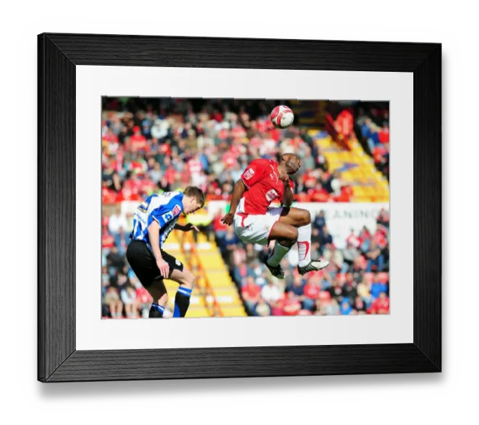 Framed Print : The Rivalry: Bristol City vs Sheffield Wednesday - Season 8-9: A Clash of Football Titans