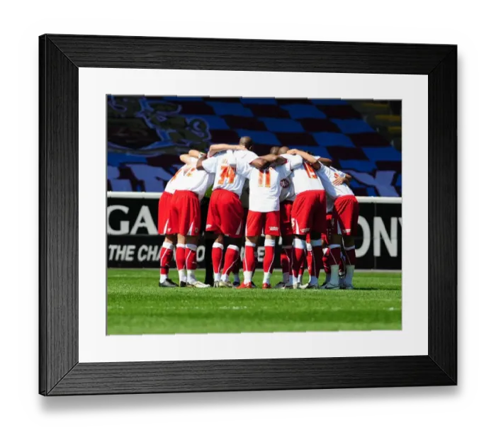 Framed Print : Burnley vs. Bristol City: A Football Rivalry - Season 08-09