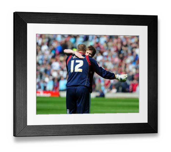 Framed Print : Burnleys Brian Jenson Framed Print : Burnleys Brian Jenson