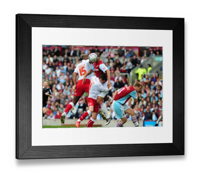 Framed Print : Burnley vs. Bristol City: A Football Rivalry - Season 08-09