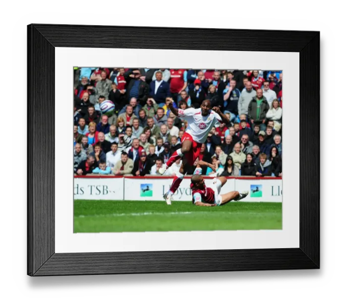 Framed Print : A Football Rivalry: Burnley vs. Bristol City - Season 08-09 Framed Print : A Football Rivalry: Burnley vs. Bristol City - Season 08-09