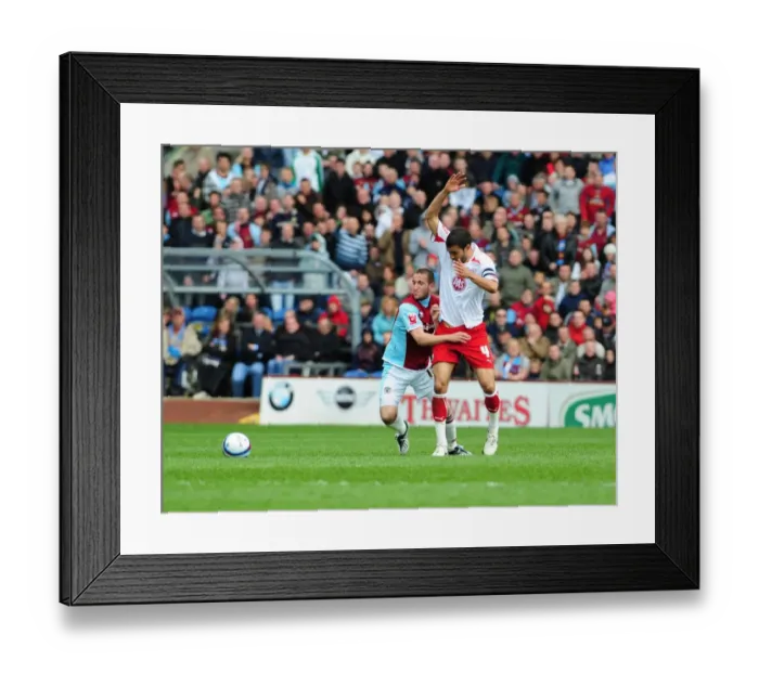Framed Print : Burnley vs. Bristol City: A Football Rivalry from the 08-09 Season Framed Print : Burnley vs. Bristol City: A Football Rivalry from the 08-09 Season
