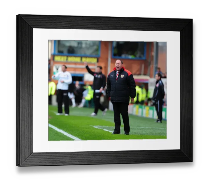 Framed Print : Burnley vs. Bristol City: A Football Rivalry - Season 08-09 Framed Print : Burnley vs. Bristol City: A Football Rivalry - Season 08-09
