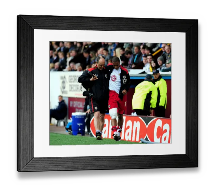 Framed Print : Nicky Maynard Injured Framed Print : Nicky Maynard Injured
