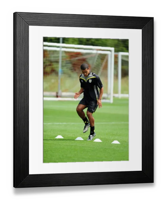Framed Print : Bristol City First Team: Gearing Up for the 09-10 Season - Pre-Season Training Framed Print : Bristol City First Team: Gearing Up for the 09-10 Season - Pre-Season Training