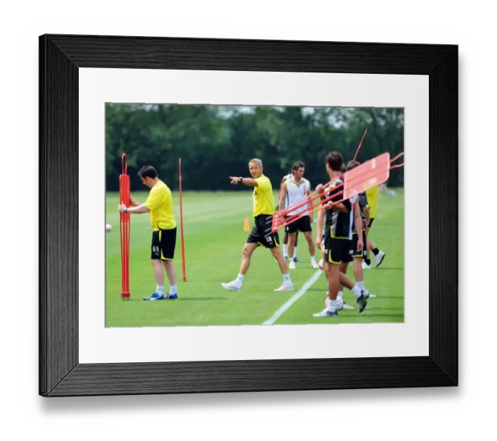 Framed Print : Bristol City First Team: Gearing Up for the 09-10 Season - Pre-Season Training Framed Print : Bristol City First Team: Gearing Up for the 09-10 Season - Pre-Season Training