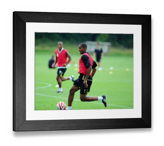Framed Print : Bristol City First Team: Pre-Season Training 09-10 - On the Path to Victory Framed Print : Bristol City First Team: Pre-Season Training 09-10 - On the Path to Victory