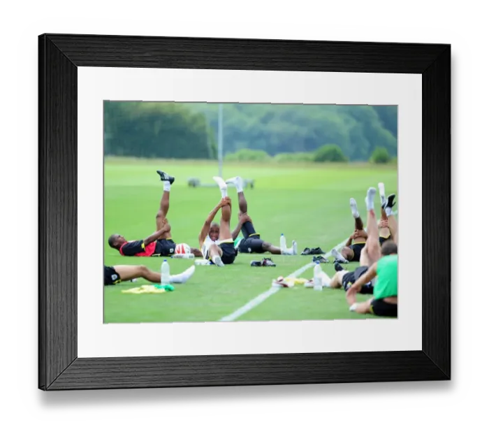 Framed Print : Bristol City First Team: Gearing Up for the 09-10 Season - Pre-Season Training Framed Print : Bristol City First Team: Gearing Up for the 09-10 Season - Pre-Season Training