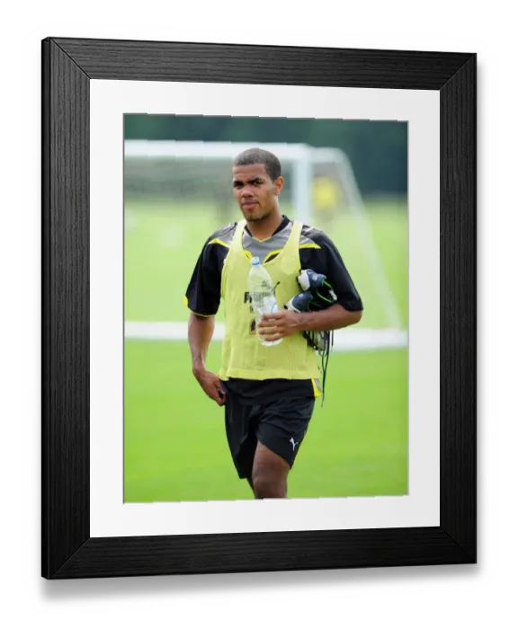 Framed Print : Bristol City First Team: Gearing Up for the 09-10 Championship Season - Pre-Season Training