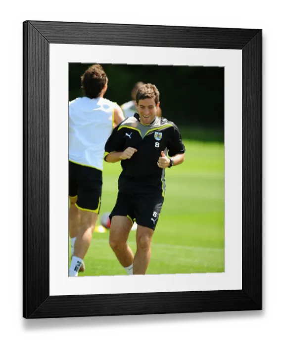 Framed Print : Bristol City First Team: The Road to Glory - Pre-Season Training 09-10 Framed Print : Bristol City First Team: The Road to Glory - Pre-Season Training 09-10