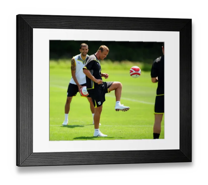 Framed Print : Bristol City First Team: Pre-Season Training 09-10 - The Journey to Glory Framed Print : Bristol City First Team: Pre-Season Training 09-10 - The Journey to Glory