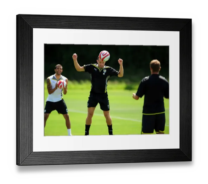 Framed Print : Bristol City First Team: Gearing Up for the 09-10 Season - Pre-Season Training Framed Print : Bristol City First Team: Gearing Up for the 09-10 Season - Pre-Season Training