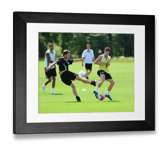 Framed Print : Bristol City First Team: Gearing Up for the 09-10 Season - Pre-Season Training Framed Print : Bristol City First Team: Gearing Up for the 09-10 Season - Pre-Season Training