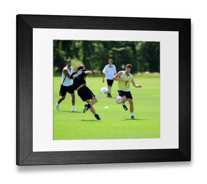 Framed Print : Bristol City FC: Pre-Season Training 09-10 - The Road to Glory: A First Team Journey Framed Print : Bristol City FC: Pre-Season Training 09-10 - The Road to Glory: A First Team Journey
