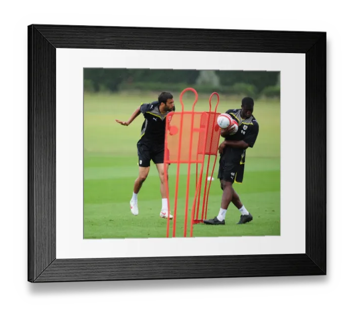 Framed Print : Bristol City First Team: Gearing Up for the 09-10 Season - Unyielding Pre-Season Training Framed Print : Bristol City First Team: Gearing Up for the 09-10 Season - Unyielding Pre-Season Training