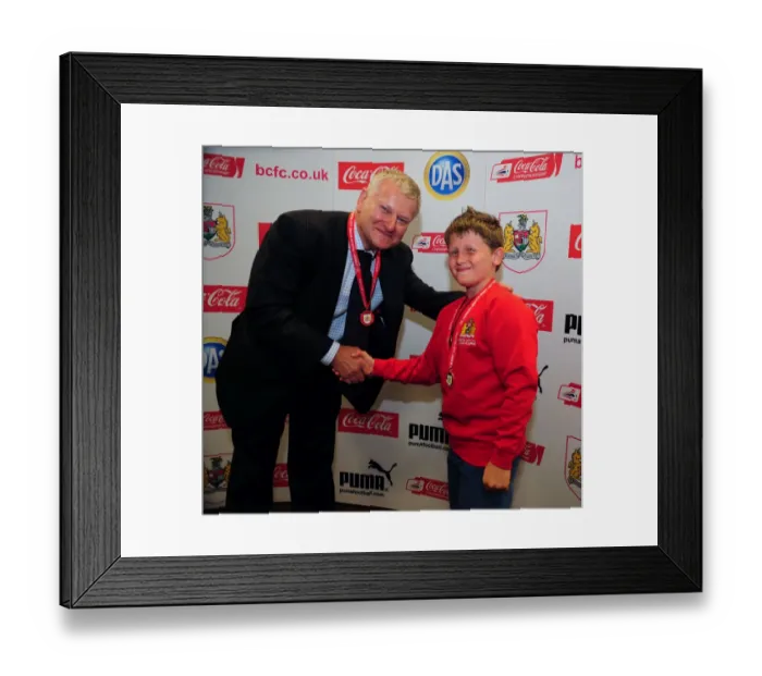 Framed Print : Nurturing Tomorrow's First Team Stars: Junior Academy Plus at Bristol City Football Club - Season 9-10 Framed Print : Nurturing Tomorrow's First Team Stars: Junior Academy Plus at Bristol City Football Club - Season 9-10
