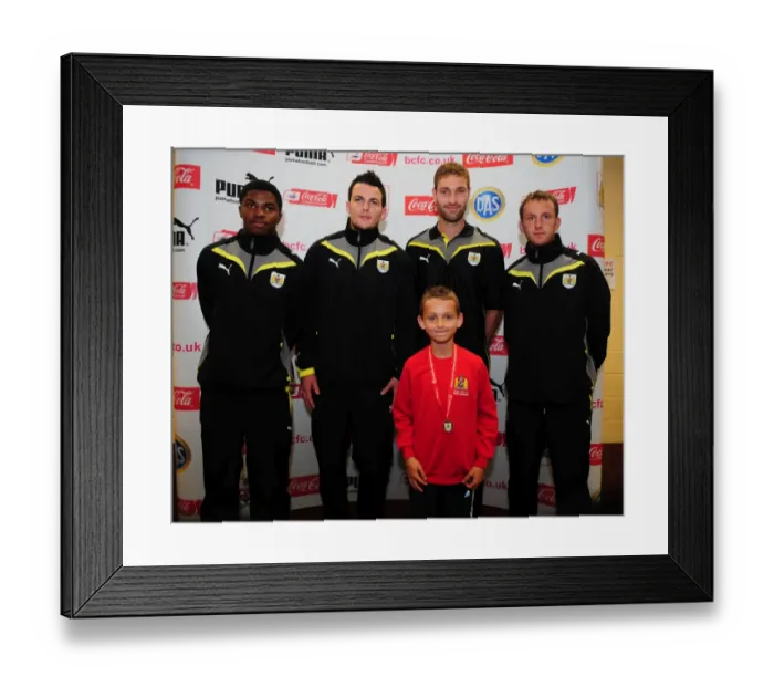 Framed Print : Junior Academy Plus: Nurturing the Next Generation of Bristol City Football Club Stars - 09-10 Season