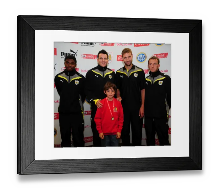 Framed Print : Bristol City FC: Junior Academy Plus - Nurturing Tomorrow's First Team Talent (Season 09-10)