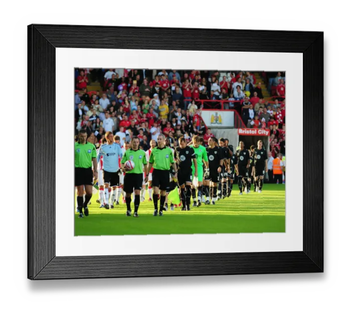 Framed Print : Bristol City vs. Ajax: Pre-Season Friendly - Season 09-10