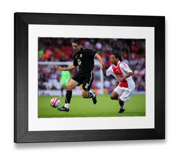 Framed Print : Bristol City vs Ajax: Pre-Season Friendly - Season 09-10