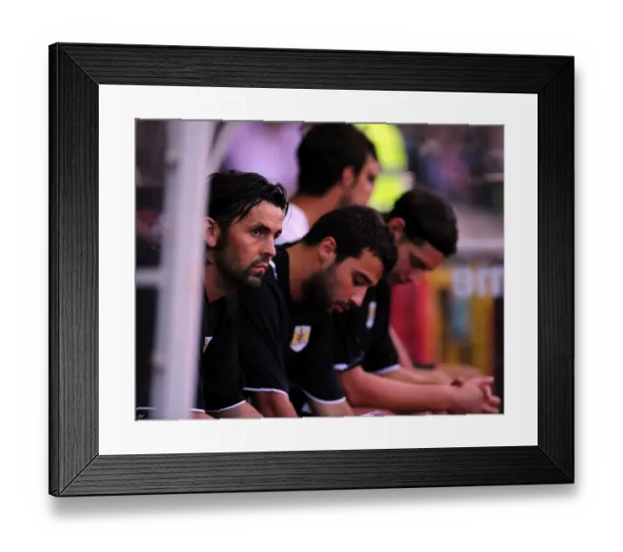 Framed Print : Bristol City vs Ajax: Pre-Season Friendly - 09-10