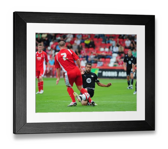 Framed Print : Bristol City vs Cheltenham Town: Pre-Season Friendly - Season 09-10