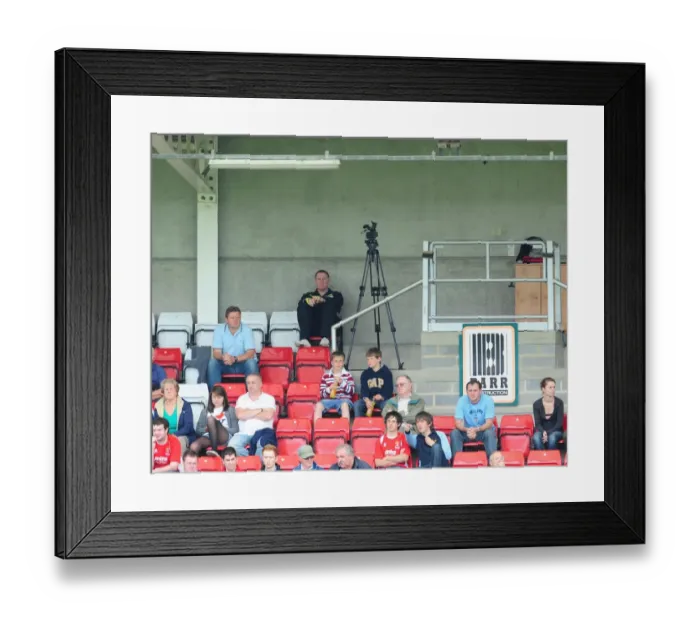 Framed Print : Clash of Rivals: Bristol City vs. Cheltenham Town (Pre-Season Friendly, 09-10)