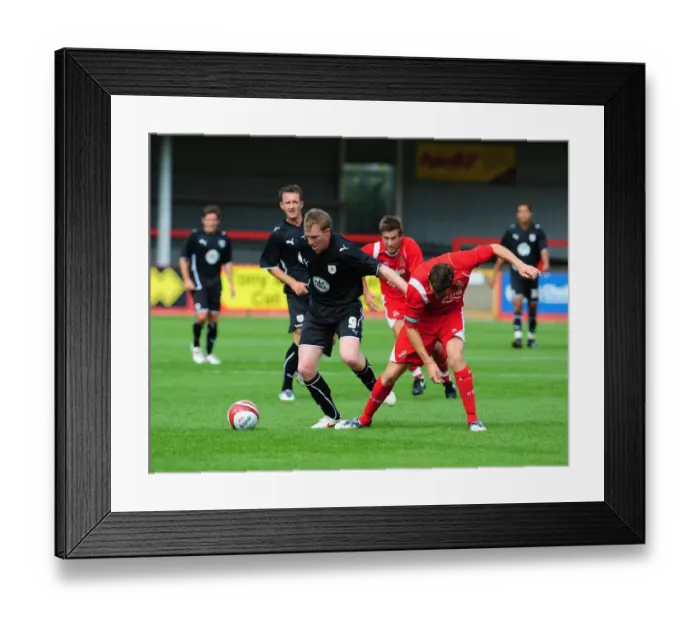 Framed Print : Bristol City vs. Cheltenham Town: Pre-Season Friendly - Season 09-10