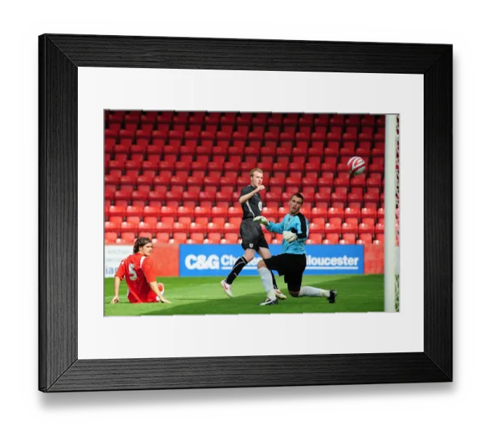 Framed Print : Bristol City vs. Cheltenham Town: Pre-Season Friendly - Season 09-10
